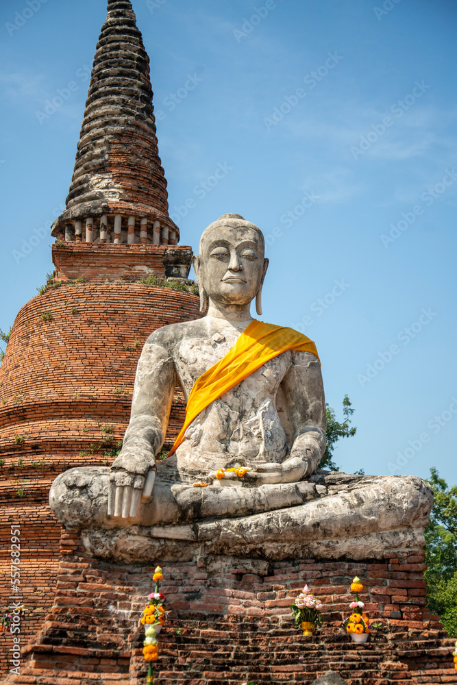 Obraz premium THAILAND AYUTTHAYA WAT WORACHETTHARAM