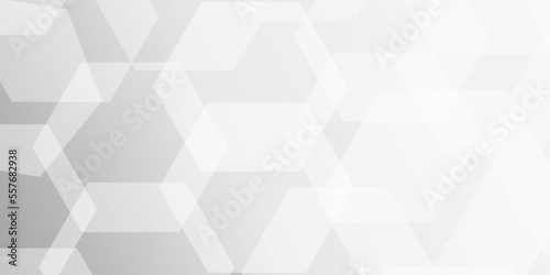 Abstract background with Hexagons and Triangles Seamless Pattern and geometric in vector design .Science Technologic Hexagonal Pattern Light Conceptual Illustration and website banner and graphic art