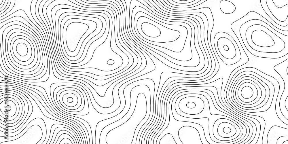 Topographic map background geographic line map with elevation assignments. Modern design with White background with topographic wavy pattern design.paper texture Imitation of a geographical map shades Topographic map background geographic line map with elevation assignments. Modern design with White background with topographic wavy pattern design.paper texture Imitation of a geographical map shades