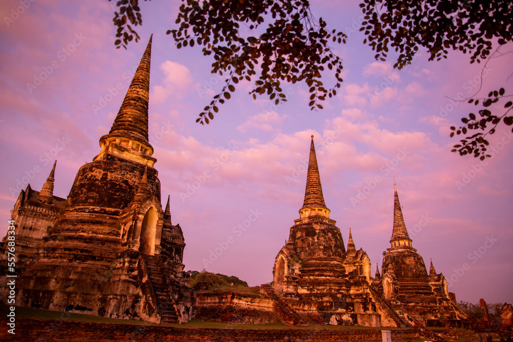 Fototapeta premium THAILAND AYUTTHAYA WAT PHRA SI SANPHET