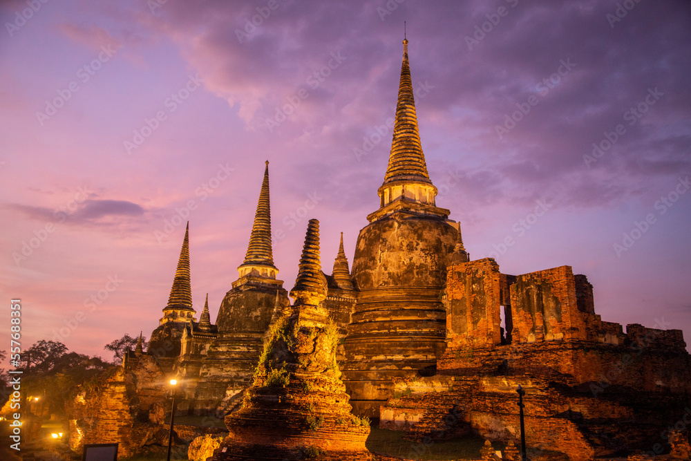 Fototapeta premium THAILAND AYUTTHAYA WAT PHRA SI SANPHET