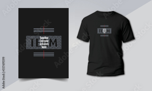 Together Team T Shirt Design