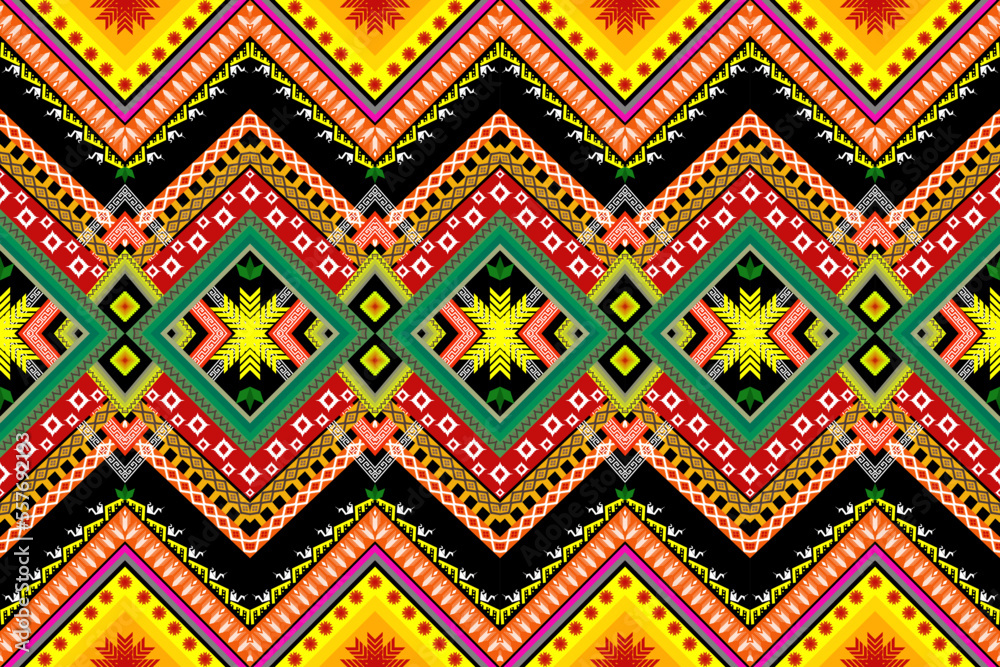 Native Geometric Traditional pattern. Ethnic ornament motif oriental traditional African American style. Designs for fabric, Clothing, Abstract, Background, Backdrop, Decoration, Tribal decor, texture