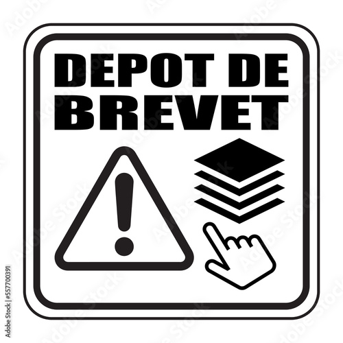 Logo dépôt de brevet.