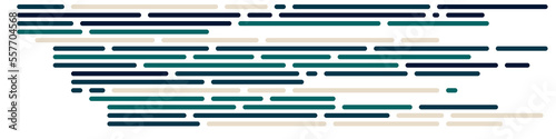 Code on screen vector illustration, flat cartoon coding lines simulation