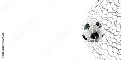 Football soccer cutout