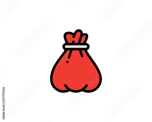 Bag vector flat icon design