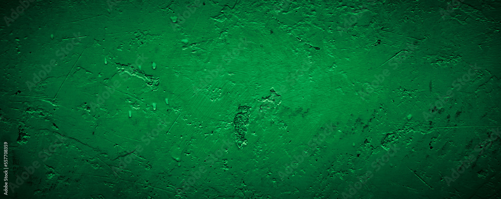 Obraz premium green dark texture cement concrete wall abstract background 
