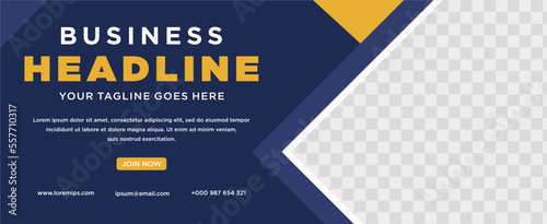 professional corporate business banner template