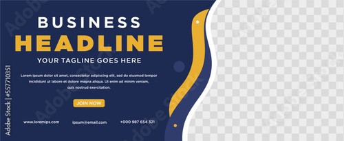 professional corporate business banner template