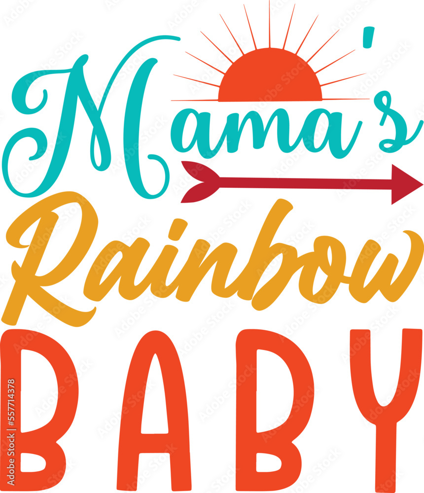 mama's rainbow baby