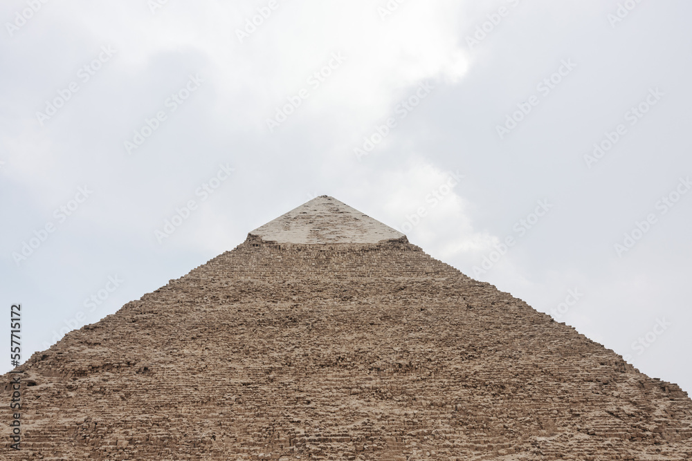 Pyramid of Khufu, Cheops Pyramid in Cairo, Egypt Pyramid of Khufu, Cheops Pyramid in Cairo, Egypt