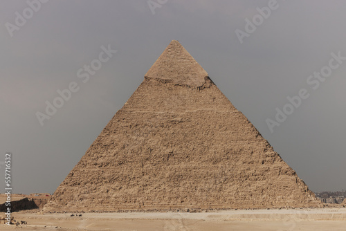 Pyramid of Khafre Pyramid in Cairo  Egypt