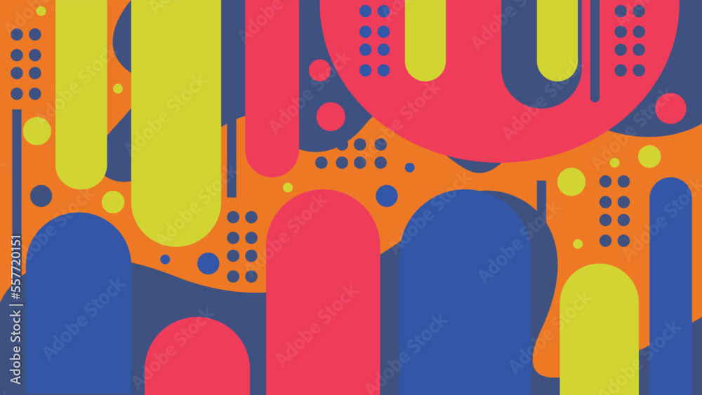 abstract shape background vector illustration