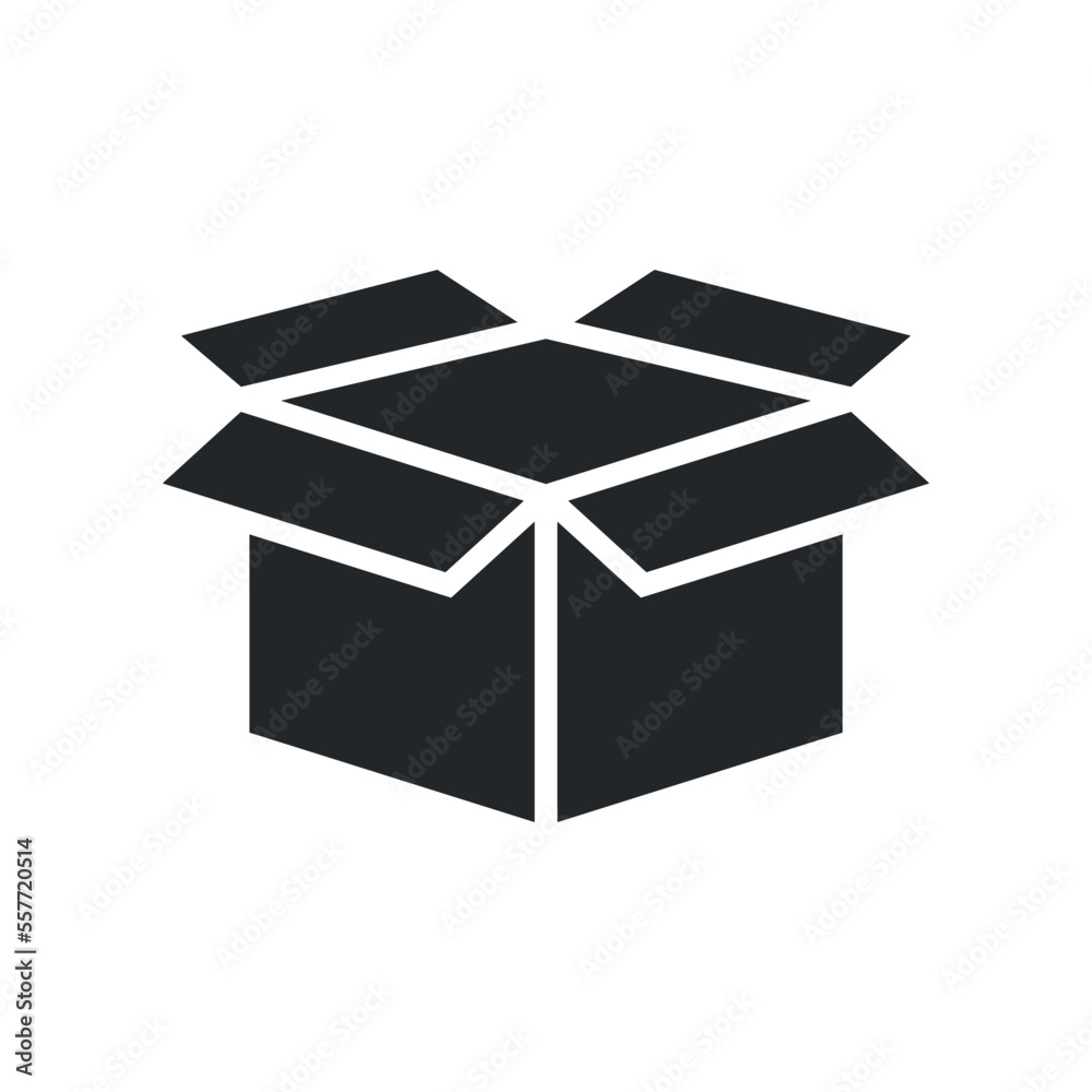 Box Packaging Icon Vector Template Box Packaging Icon Vector Template