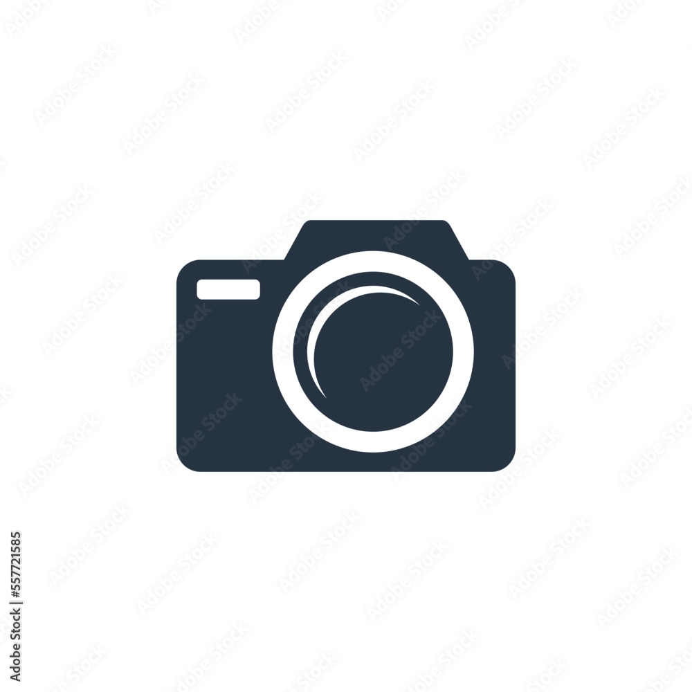 Camera Photography Icon Vector Template Camera Photography Icon Vector Template