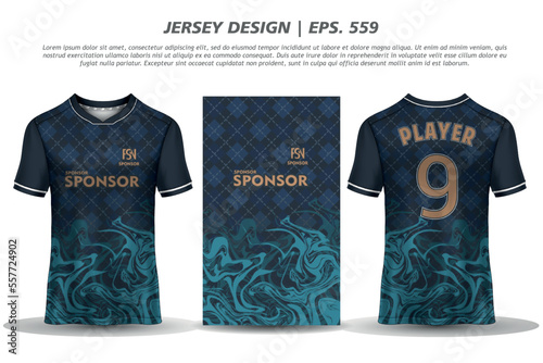 Jersey design sublimation t shirt Premium geometric pattern Incredible Vector collection for Soccer football racing cycling gaming motocross sports