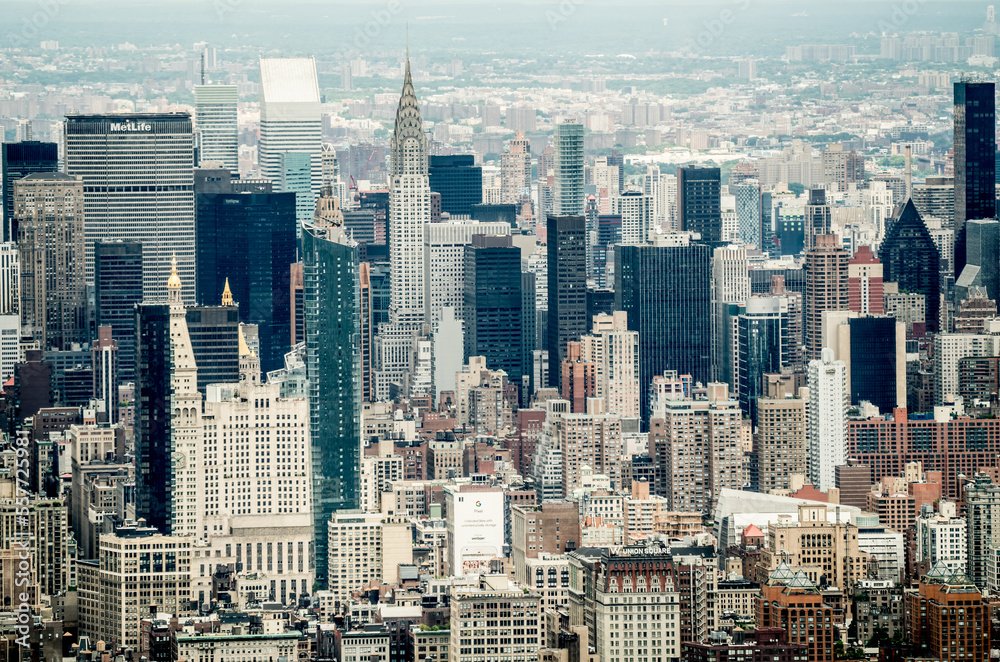 Fototapeta premium City scape of Manhattan in New York