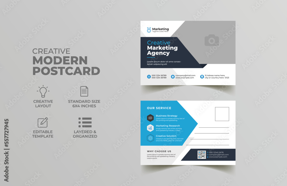 business postcard or eddm postcard template business postcard or eddm postcard template