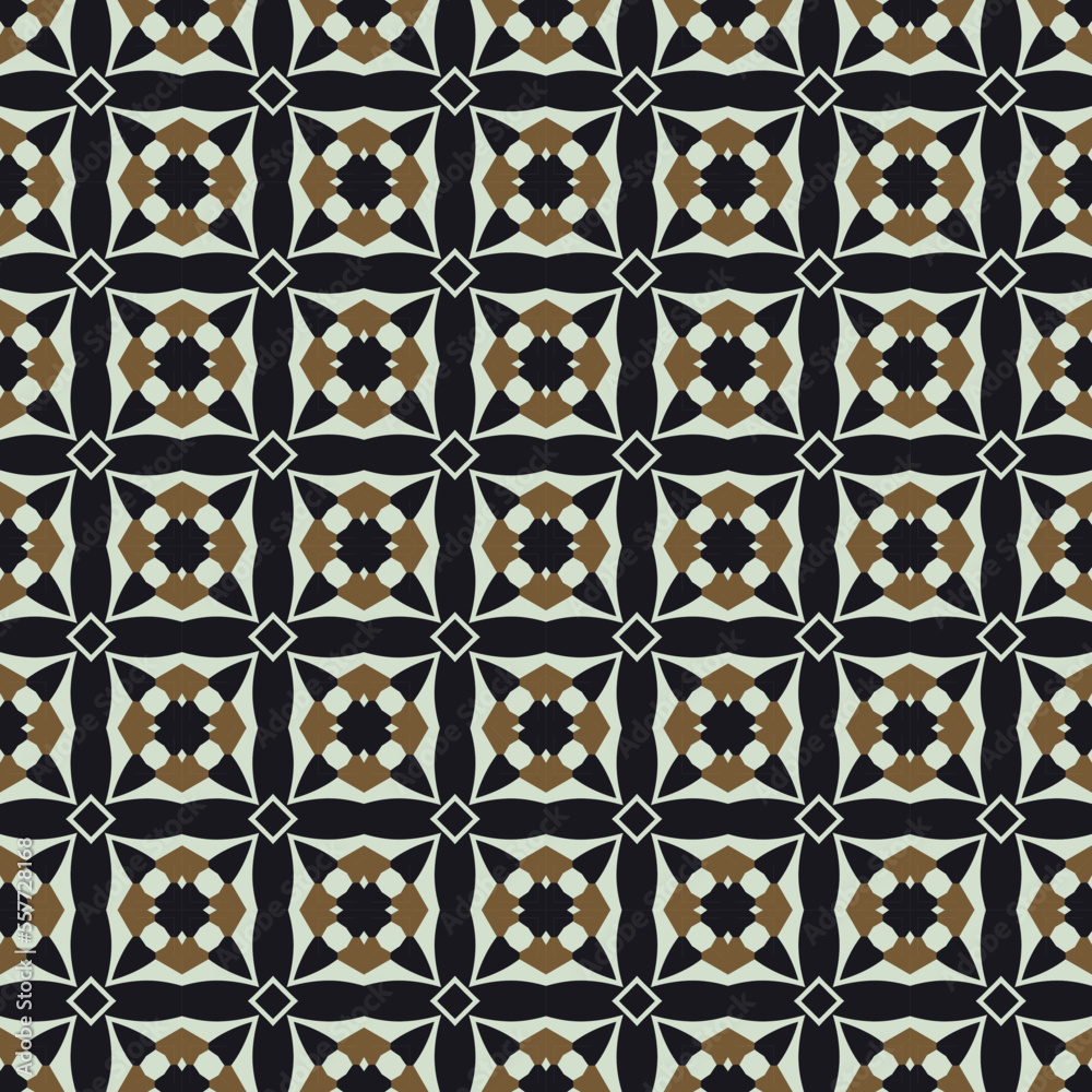 Obraz premium Geometric pattern. Seamless vector background. Ethnic graphic design.