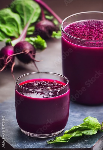 Glasses of Beet Juice  (Gen...