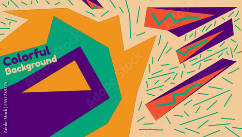 Abstract liquid shape. Fluid geometric design.colorful waves with geometric lines, dots.vector