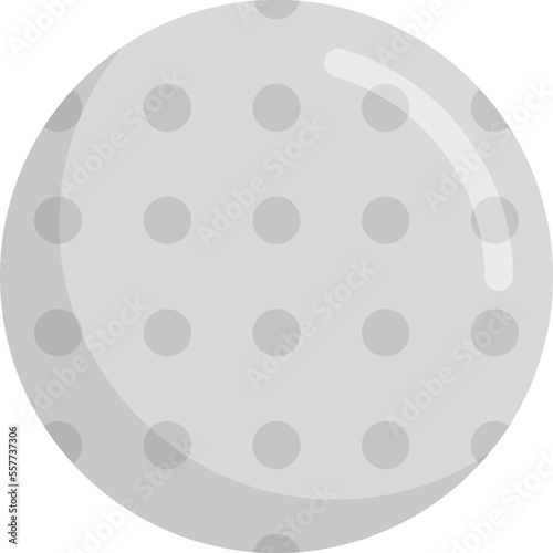 Hurling ball icon. Flat illustration of Hurling ball vector icon for web design isolated