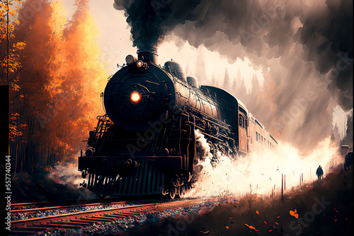 Obraz na plátně locomotive