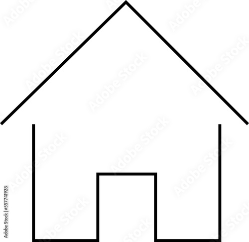 house icon on white background