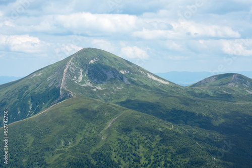 Hoverla is the highest peak of the Ukrainian Carpathians.