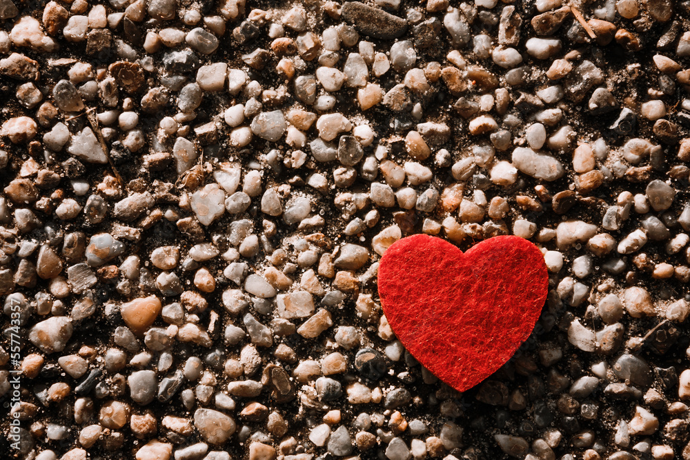 textile heart textile heart