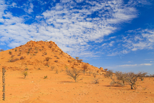 Namibian landscape Damaraland, homelands in South West Africa, Namibia.