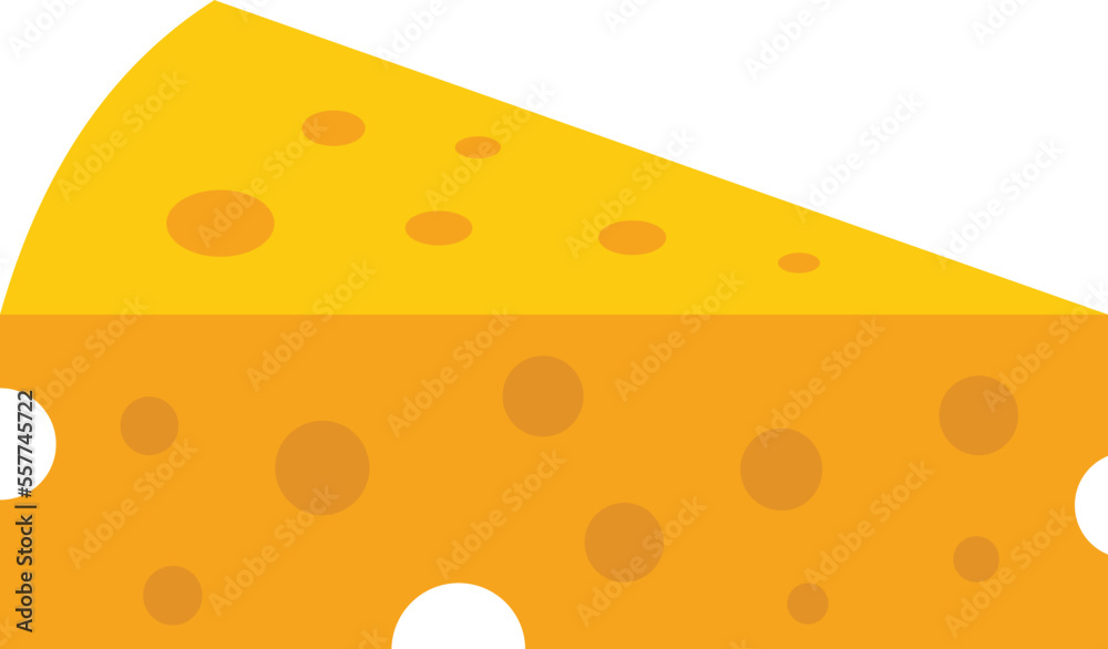 Cheese dairy icon. Flat illustration of Cheese dairy vector icon for web design isolated Cheese dairy icon. Flat illustration of Cheese dairy vector icon for web design isolated