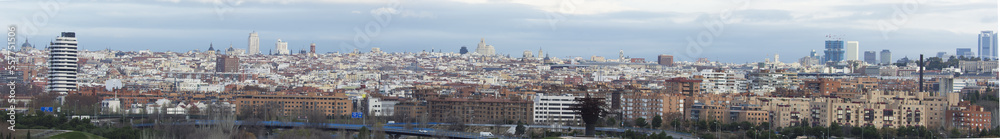 Madrid rooftop view 