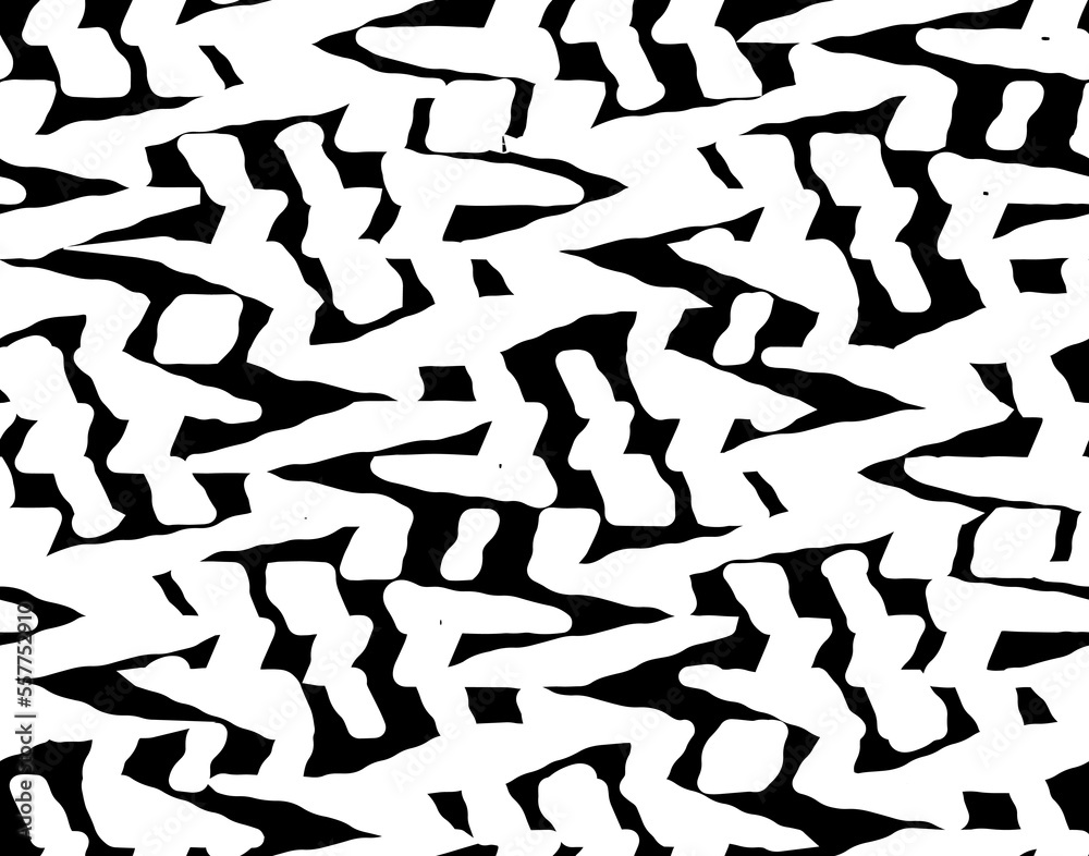Full seamless modern geometric texture pattern for decor and textile. Black and white lines for textile fabric printing and wallpaper. Full seamless modern geometric texture pattern for decor and textile. Black and white lines for textile fabric printing and wallpaper.