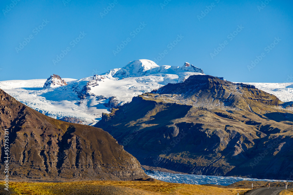 Landscape in Skaftafell area, Iceland