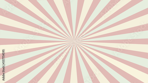 Retro background with rays for circus poster 