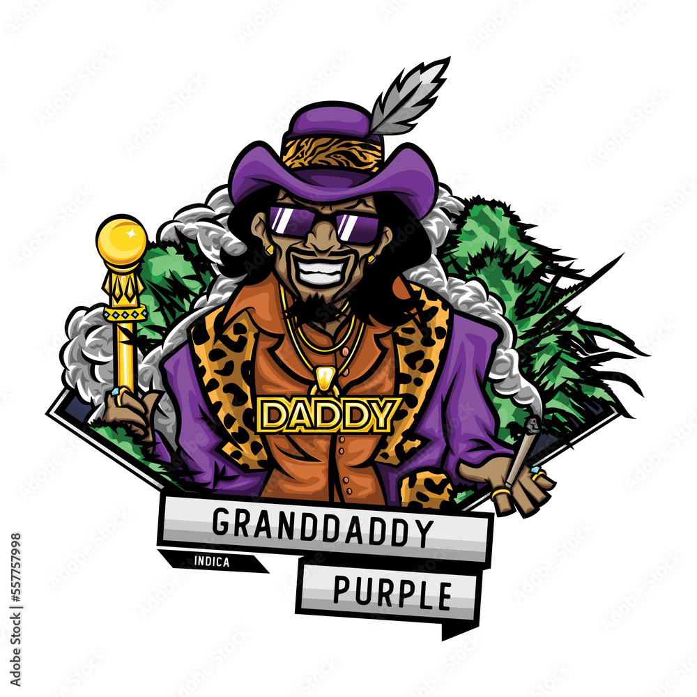 Granddaddy Purple Cannabis Strain Logo
