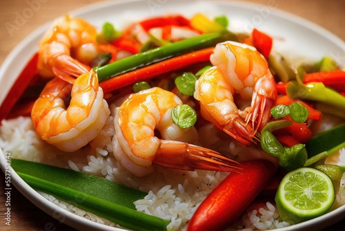 Sweet and Sour Shrimp  (Gen...