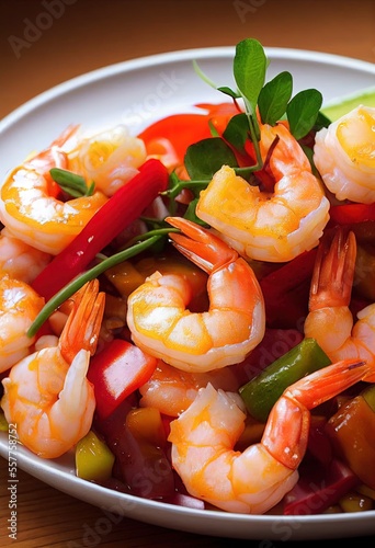Sweet and Sour Shrimp  (Gen...