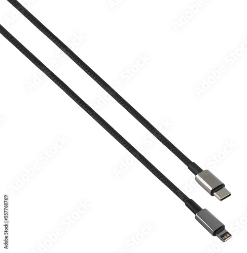 Wallpaper Mural cable with USB and Lightning connector Torontodigital.ca
