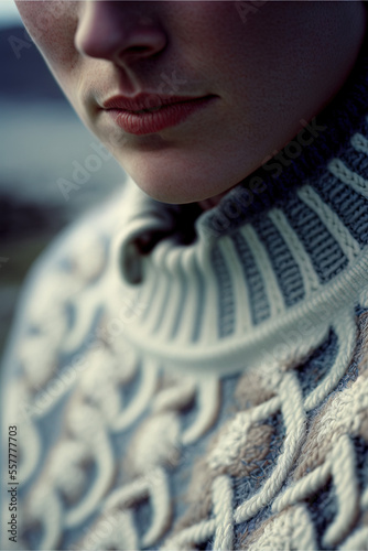 Winter fashions - knitwear