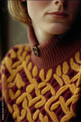 Winter fashions - knitwear