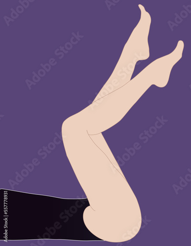 legs after waxing