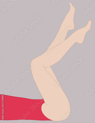 legs after waxing