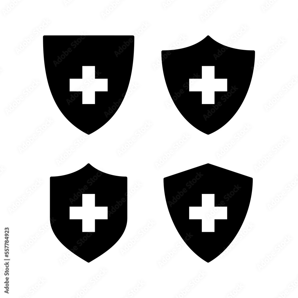 Health insurance icon vector for web and mobile app. Insurance document sign and symbol Health insurance icon vector for web and mobile app. Insurance document sign and symbol
