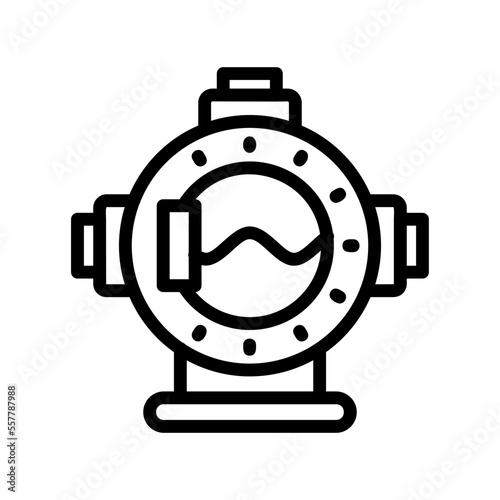 Diving Helmet Icon