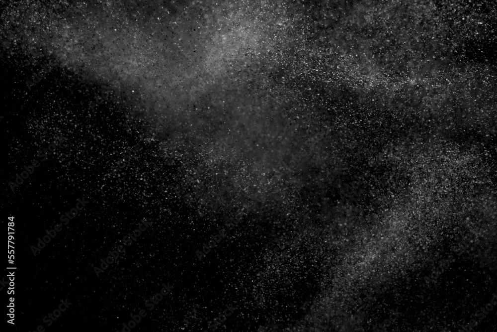 Obraz premium Macro texture of dust or particles in the air