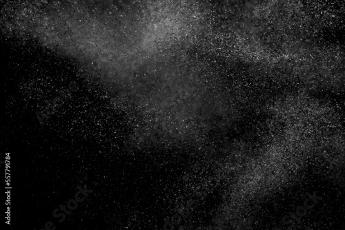 Macro texture of dust or particles in the air