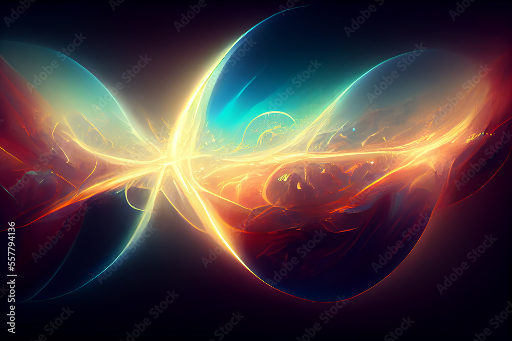Abstract background with colors and lights Abstract background with colors and lights